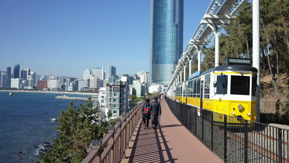 해운대그린레일웨이해변열차